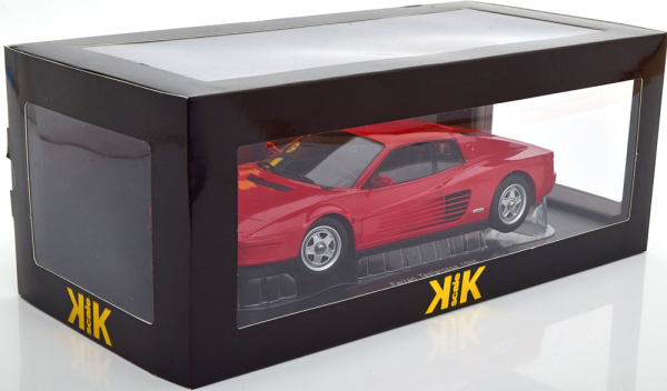 KK-Scale Ferrari Testarossa 1986 rot 1:18 limitiert 1/1250 Modellauto 180511