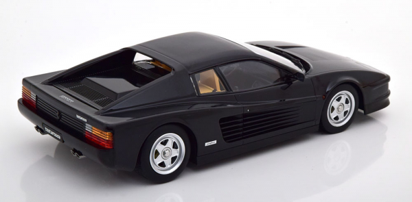 KK-Scale Ferrari Testarossa 1986 schwarz 1:18 limitiert 1/1250 Modellauto 180512
