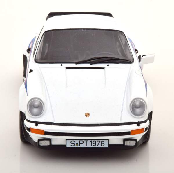 KK-Scale Porsche 911 930  Turbo 3.0 1976 weiss Martini  1:18 limitiert 1/1250 Modellauto 180572