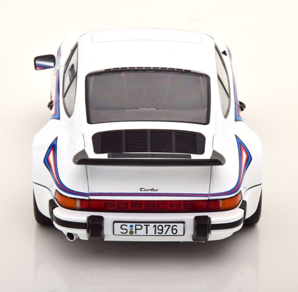 KK-Scale Porsche 911 930  Turbo 3.0 1976 weiss Martini  1:18 limitiert 1/1250 Modellauto 180572