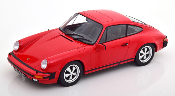 KK-Scale Porsche 911 Carrera 3.0 Coupe 1977 rot 911er 1:18 limited 180631 Modellauto