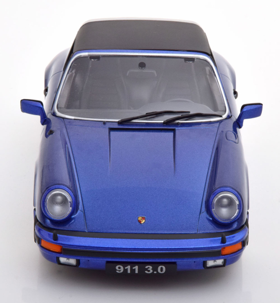 KK-Scale Porsche 911 Carrera 3.0 Targa 1977 blau metallic 911er 1:18 limited 180681 Modellauto