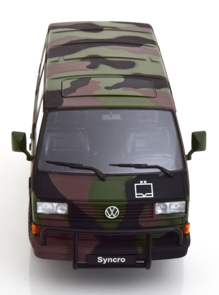 KK-Scale VW T3 Bus Syncro 1987 Bundeswehr Militär 1:18 limitiert 180969 Modellauto