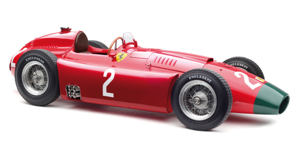 CMC M-202 Lucky Set 2018 Collins Ferrari D50 + Figur + Vitrine 1:18 limitiert 1/200 Modellauto