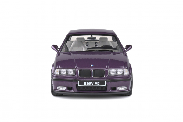 Solido BMW M3 E36 Coupe 1990 violett 1:18 Limitiert Special Editon World Modellauto