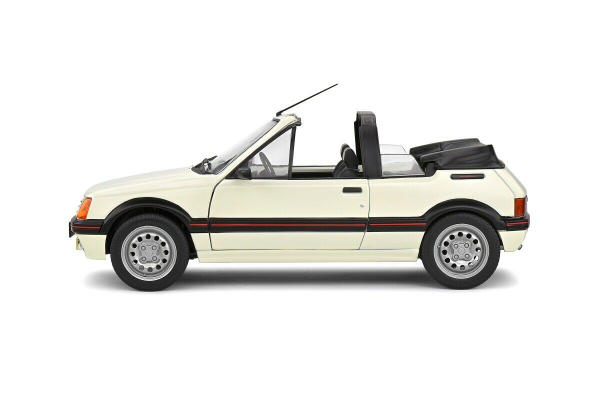 Solido 421189100 Peugeot 205 Cabrio CTI MK1 1989 weiss 1:18 Modellauto
