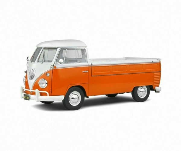 Solido 421187800 VW T1 Pritsche orange-Weiss 1:18 S1806701 Modellauto