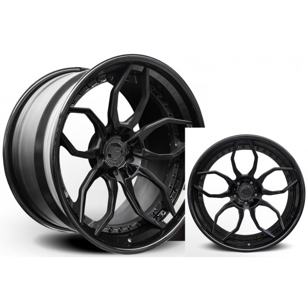 SD Felgen 20 Zoll PD3 Forged schwarz 36mm 1:18 Modelcar Tuning