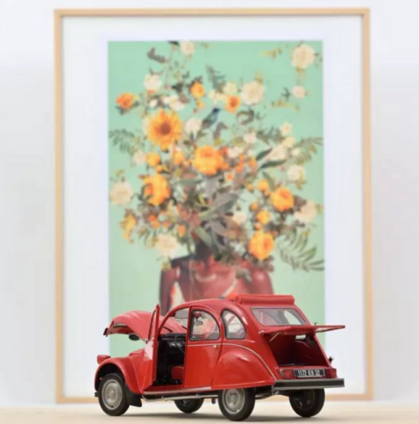 Norev 181478 Citroen 2CV 1979 Ente red 1:18 limited 1/300 modelcar