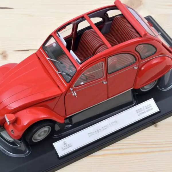Norev 181478 Citroen 2CV 1979 Ente red 1:18 limited 1/300 modelcar