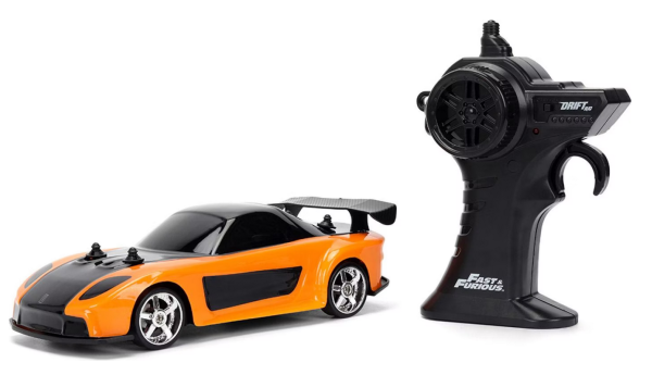 Fast & Furious Mazda RX-7 1995 1:24 RC Drift radio control Jada Toys Modelcar