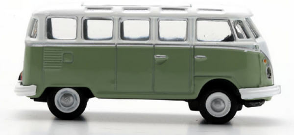 VW T1 Samba green/white 1:87 Schuco 452670700 modelcar