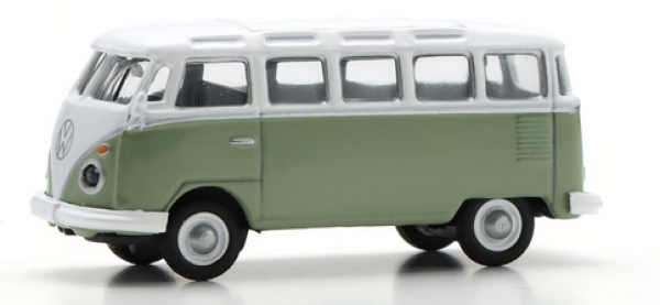 VW T1 Samba green/white 1:87 Schuco 452670700 modelcar