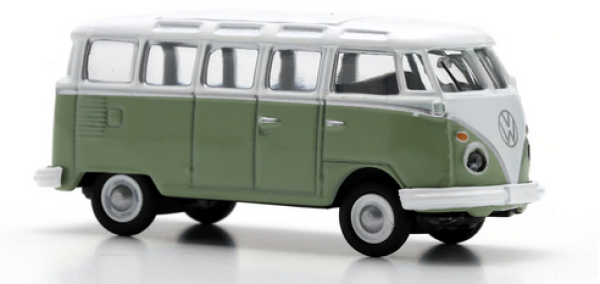 VW T1 Samba green/white 1:87 Schuco 452670700 modelcar