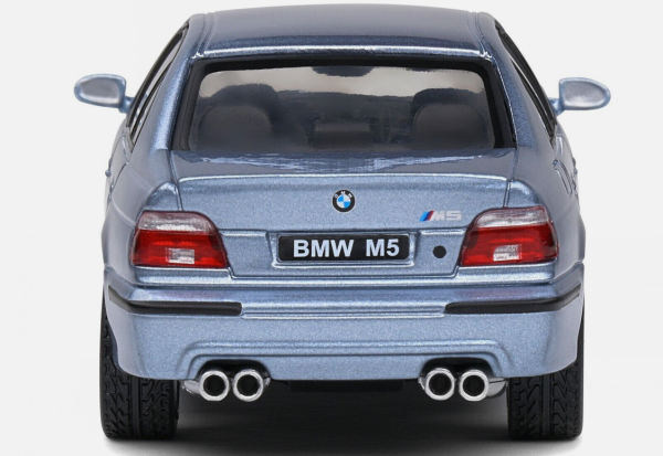 BMW M5 E39 blau 1:43 Modellauto Solido 421437920