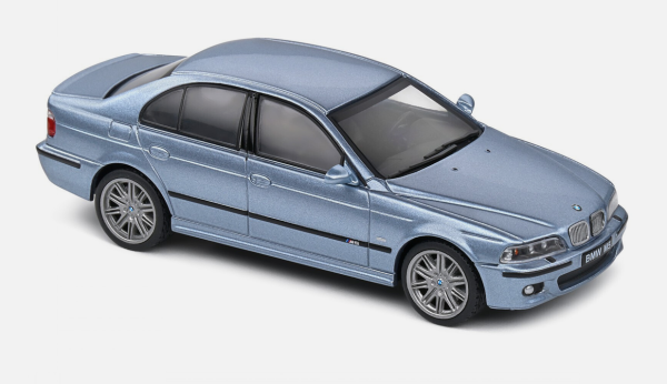 BMW M5 E39 blau 1:43 Modellauto Solido 421437920