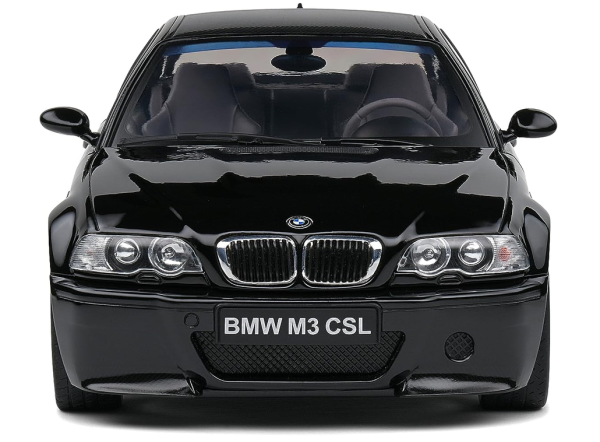 BMW E46 M3 CSL Coupe 1998-2007 schwarz 1:18 Modellauto Solido 421181410