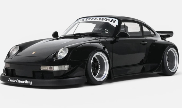 Porsche 911 993 RWB schwarz 2012 1:18 GT Spirit Modellauto limitiert