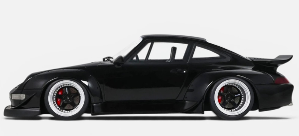 Porsche 911 993 RWB schwarz 2012 1:18 GT Spirit Modellauto limitiert