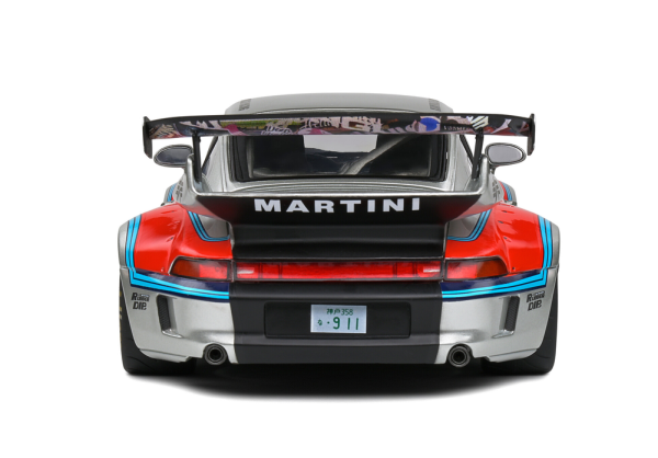 Porsche RWB Bodykit martini 2020 grey 1:18 Solido 421185940 Modelcar