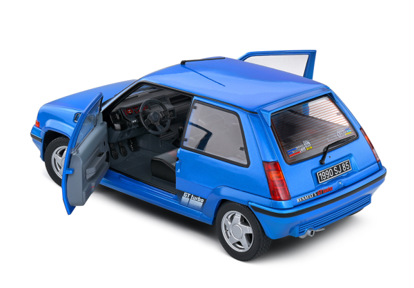 Renault 5 GT TURBO MK2 blau 1:18 Modellauto Solido 421186331