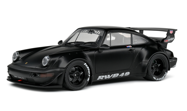 Porsche RWB Bodykit Darth Vader 2016 schwarz 1:18 Modellauto Solido 421186353