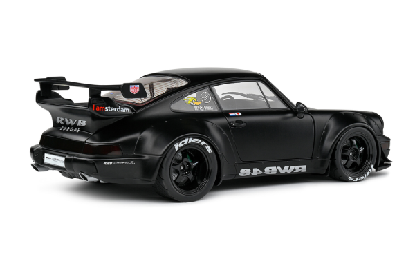 Porsche RWB Bodykit Darth Vader 2016 schwarz 1:18 Modellauto Solido 421186353
