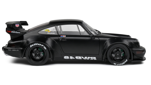 Porsche RWB Bodykit Darth Vader 2016 schwarz 1:18 Modellauto Solido 421186353
