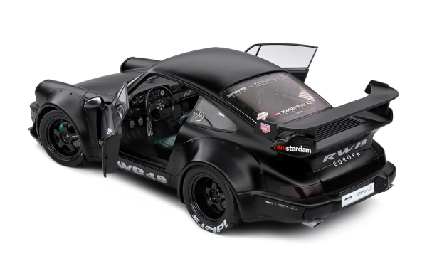 Porsche RWB Bodykit Darth Vader 2016 schwarz 1:18 Modellauto Solido 421186353