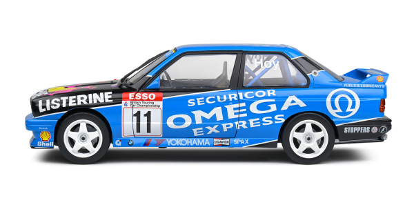 BMW E30 M3 BTCC 1991 blau 1:18 Modellauto Solido 421183170