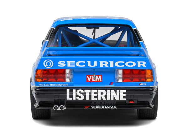 BMW E30 M3 BTCC 1991 blau 1:18 Modellauto Solido 421183170