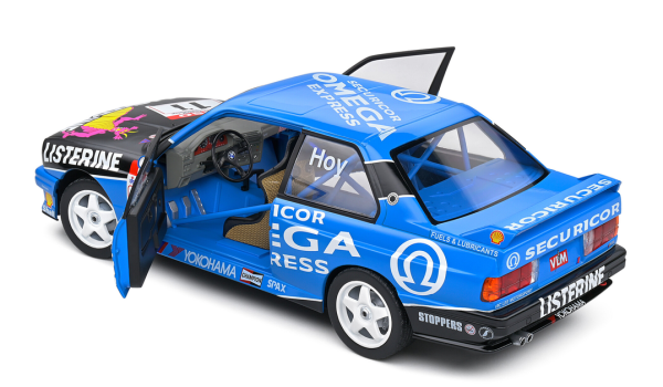 BMW E30 M3 BTCC 1991 blau 1:18 Modellauto Solido 421183170