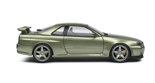 Nissan GTR R34 grün 1:18 Solido 421183330 Modellauto