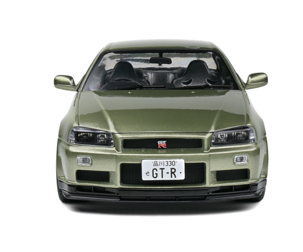 Nissan GTR R34 grün 1:18 Solido 421183330 Modellauto