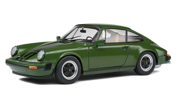 Porsche 911 SC 1978 olive grün 1:18 Modellauto Solido 421183340