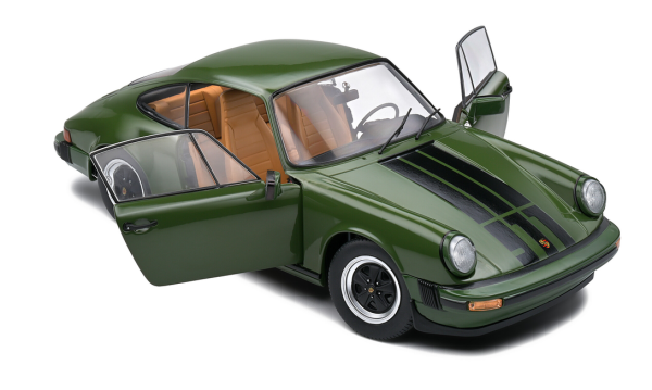 Porsche 911 SC 1978 olive grün 1:18 Modellauto Solido 421183340