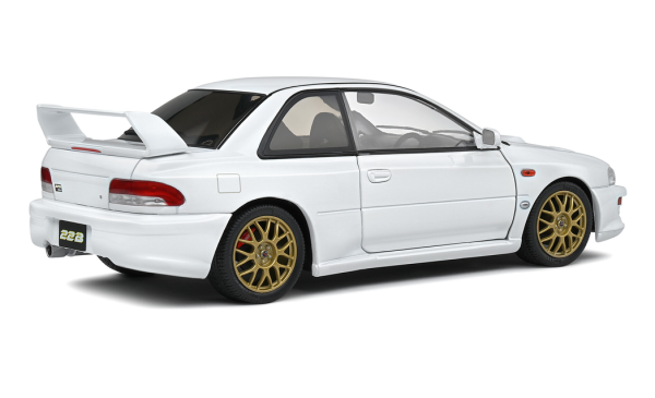 Subaru Impreza 22B Weiß 1998 1:18 Modellauto Solido 421183350