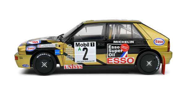 Lancia Delta HF Integrale ADAC Rally Deutschland 1989 #2 Y.Loubet / J.M.Andrie 1:18 Modellauto Solido 421183390