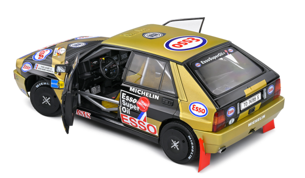 Lancia Delta HF Integrale ADAC Rally Deutschland 1989 #2 Y.Loubet / J.M.Andrie 1:18 Modellauto Solido 421183390