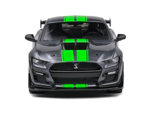 Shelby Mustang GT500 Grau/Neon Grün 2020 1:43 Modellauto Solido 421437480
