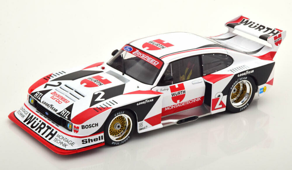 WERK83 Ford Capri Gruppe 5 Würth Klaus Ludwig DRM Champion 1981 1:18 limitiert Modellauto