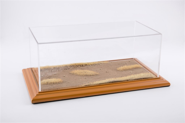 Acrylic Display Case Diorama Dessert Road 1:18 30102 limited edition 1/200