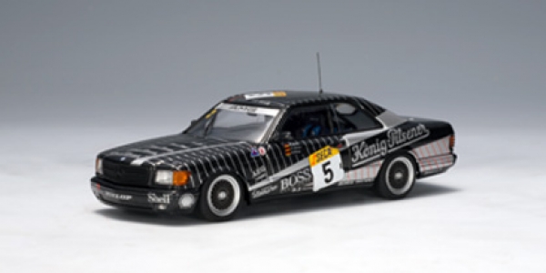 AUTOart MERCEDES-BENZ 500 SEC (W126) 1:43 AMG 24 HRS RACE SPA FRANCHORCHA MPS HEYER/ MERTE / ESS 1989 #5