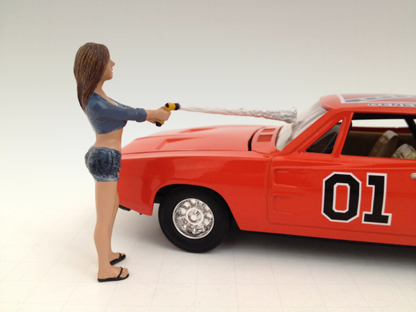 American Diorama 23943 Figur Car Wash Girl - Jessica - 1:24 limitiert 1/1000