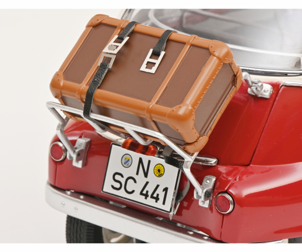Schuco 450672000 BMW Isetta Export 1957 rot-weiss 1:12 limitiert 1/500 Modellauto