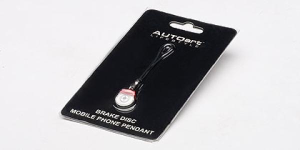 AutoArt Handy-Anhänger Bremsscheibe gelb 41572