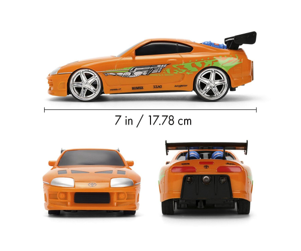 Fast & Furious Brian's Toyota Supra Nitro Powered Vapor 1:24 RC radio control Jada Toys 9336194314R00 Modelcar