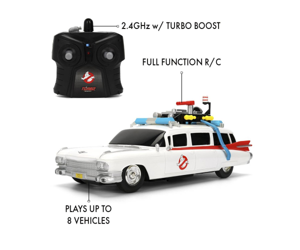 Ghostbusters Ecto-1 1:16 Jada Toys RC radio control 9336139314R00 Modelcar