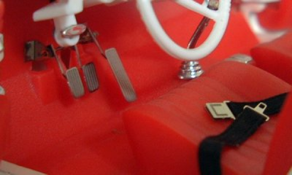 Tremonia Gurt Set III schwarz 1:18 Modellauto Tuning Diorama