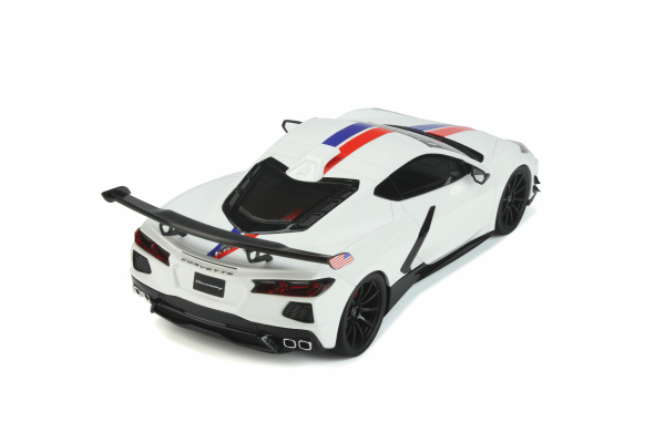 GT Spirit 317 Chevrolet Hennessey Corvette C8 2021 Artic weiss 1:18 limitiert 1/999 Modellauto